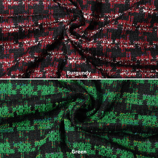 460-2492C1 | Jacquard en tricot pied-de-poule