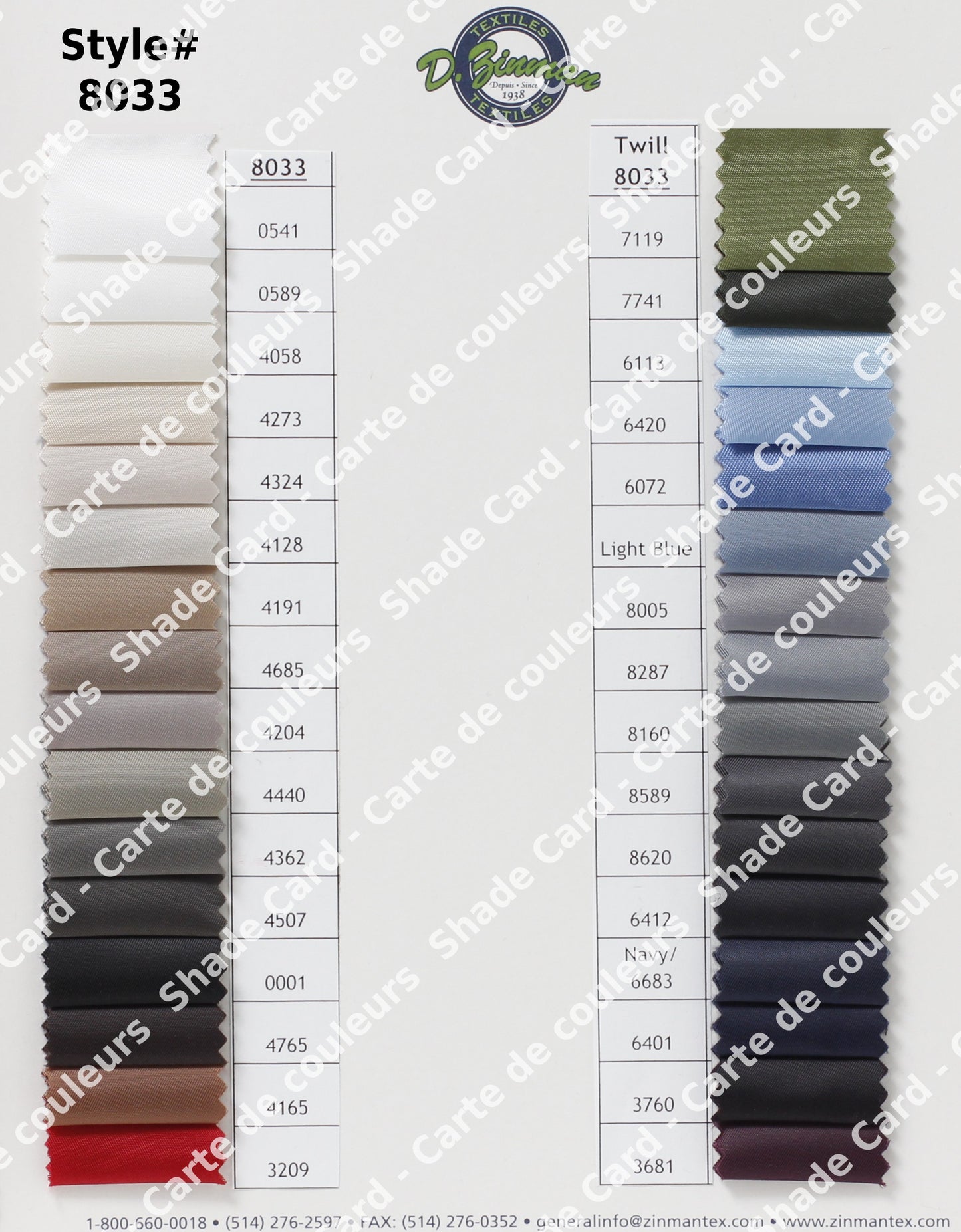 8033 | Poly Viscose Twill