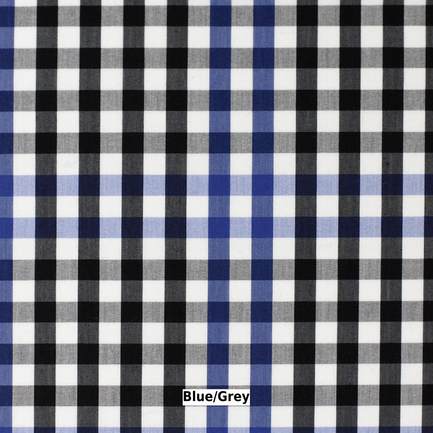 CN-1843 | Tissu pour chemise en popeline de coton à carreaux bicolore