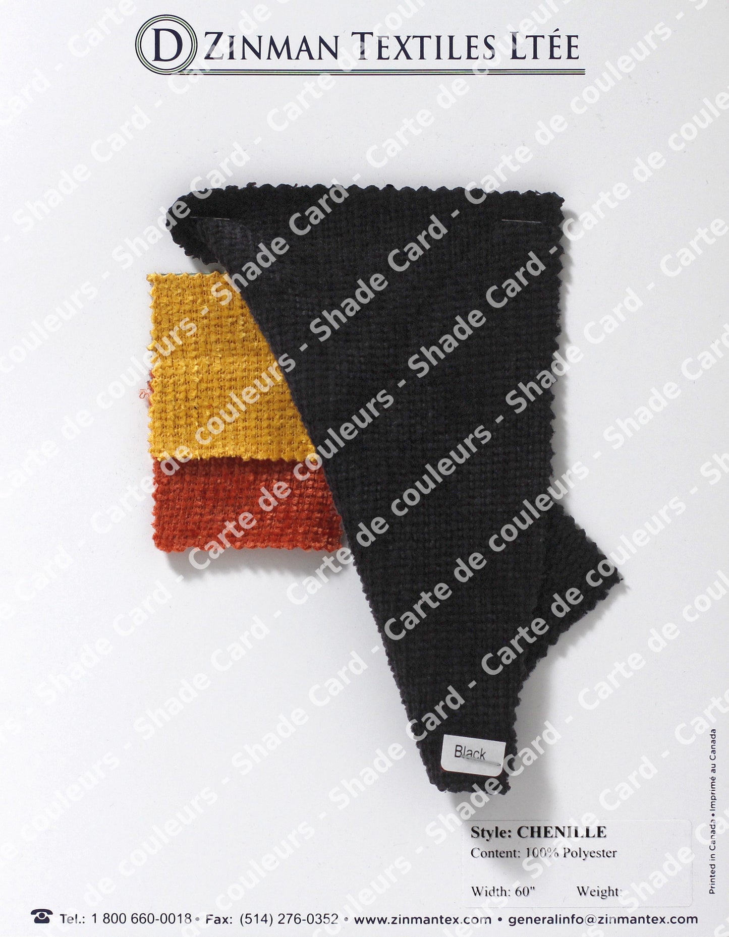 CHENILLE | Soft Short Pile Fabric