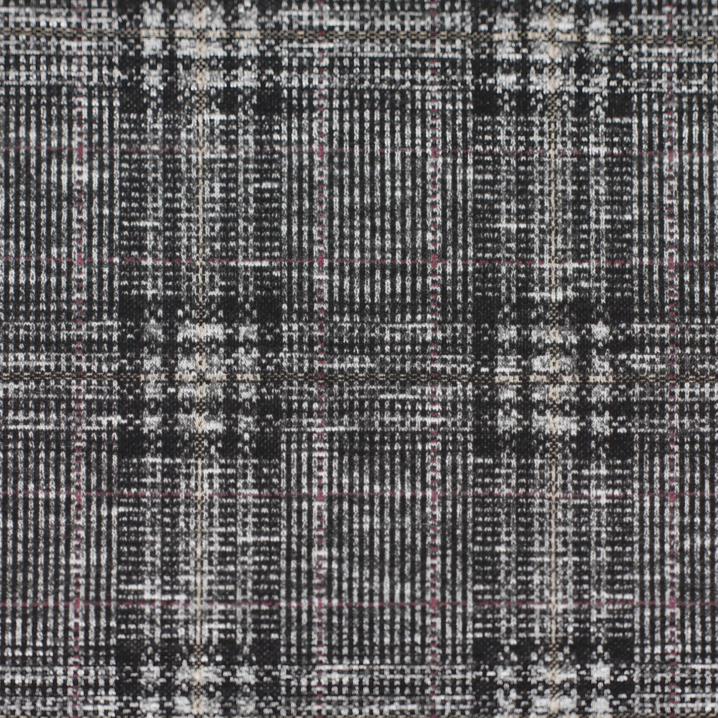 CUADRADO | Plaid Knit Jacquard