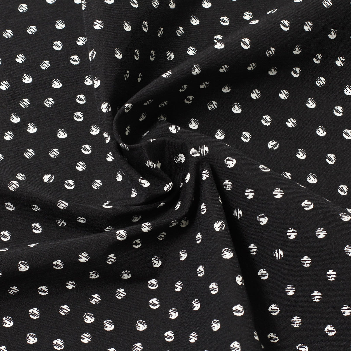 PANDA DOT | Polka Dot Printed Bengaline
