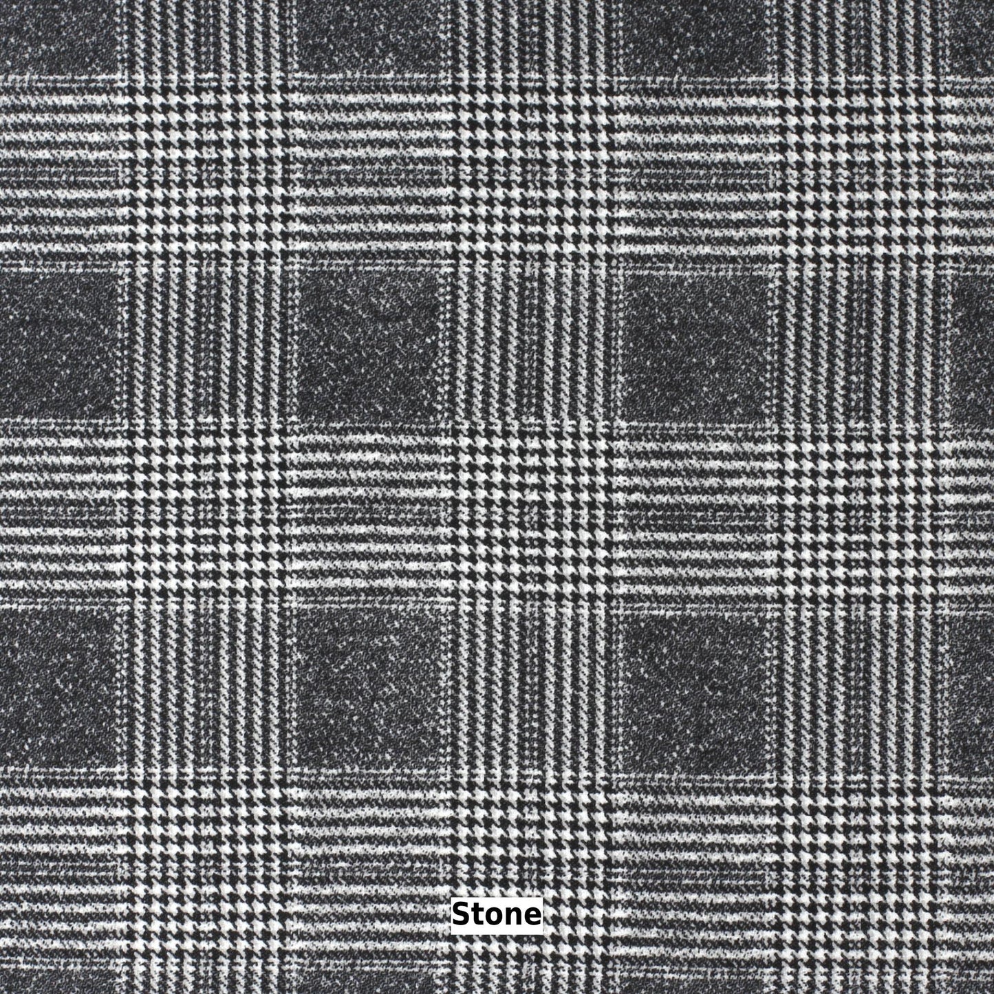 ROYALTY | Houndstooth Scuba Crepe