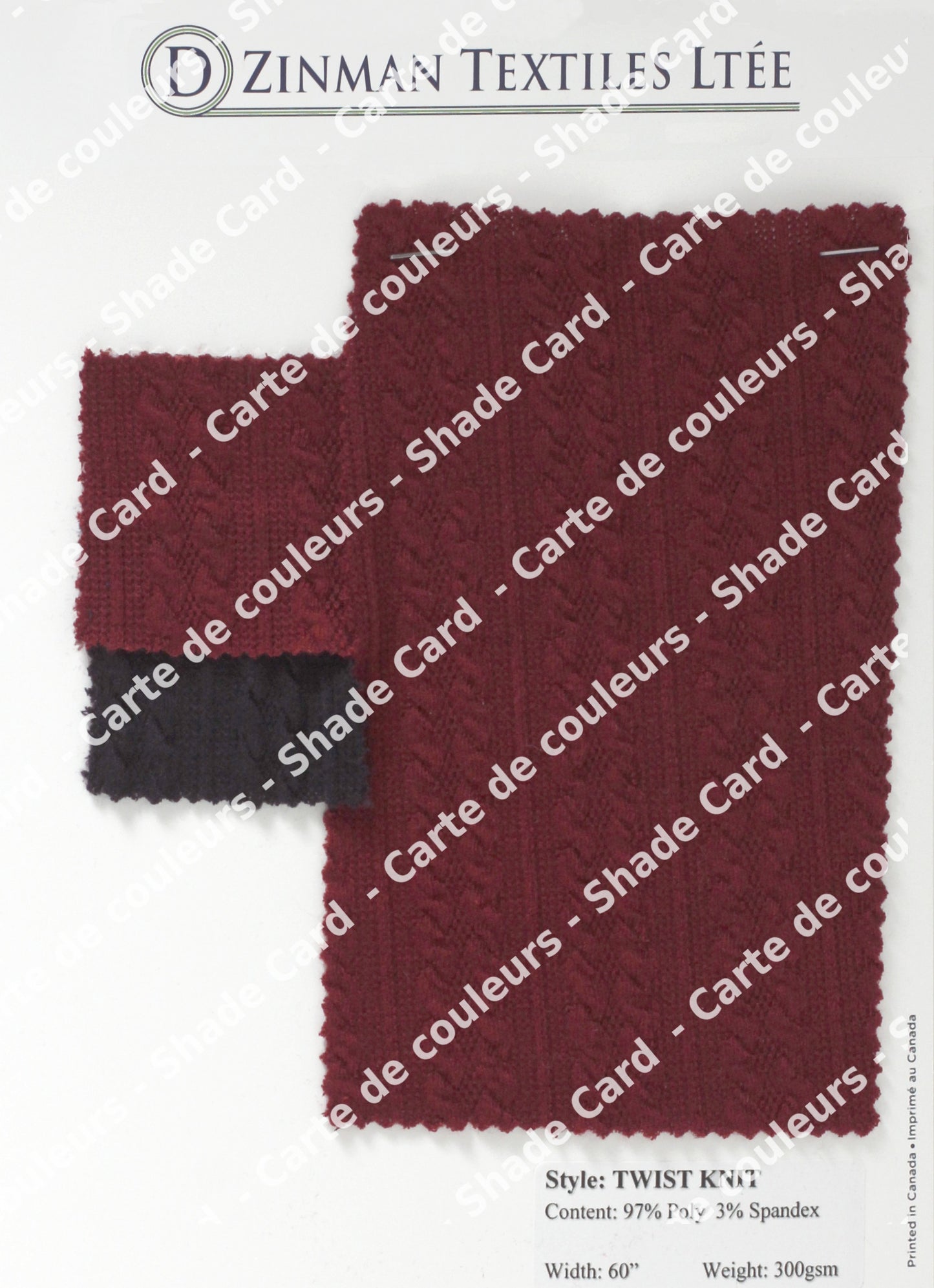 TWIST KNIT | Cable Knit Look