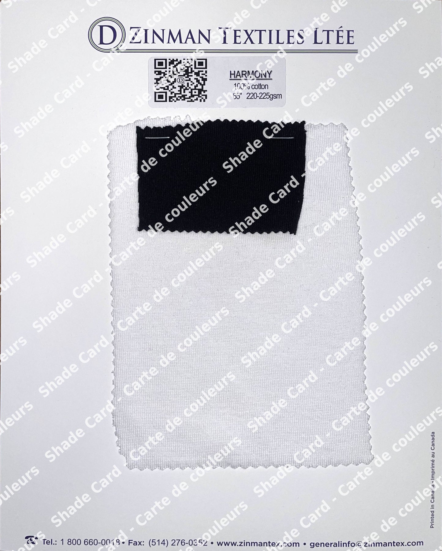Gift Shade Card | Carte de couleur cadeau