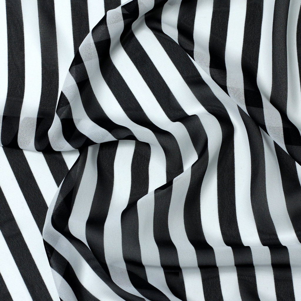 11005 STRIPE | Striped Chiffon