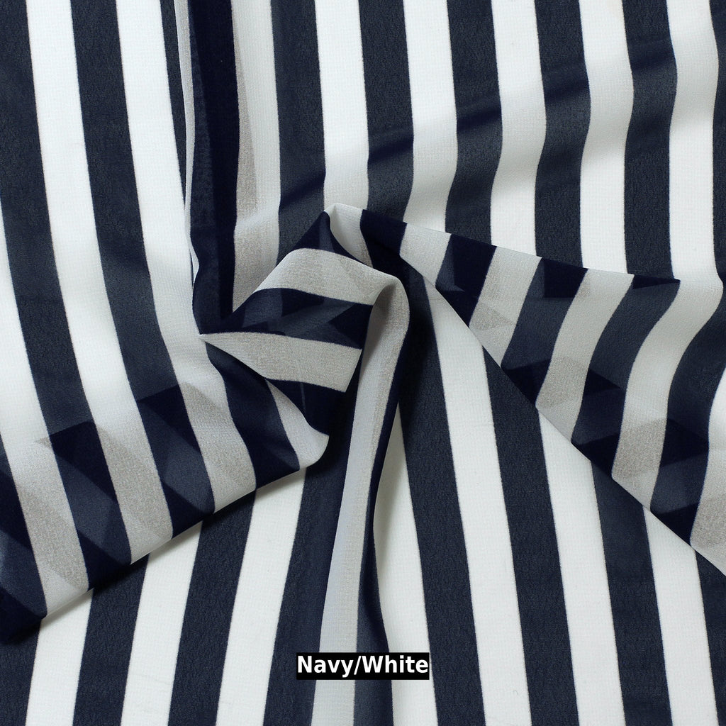 11005 STRIPE | Striped Chiffon