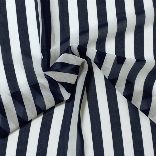 11005 STRIPE | Striped Chiffon