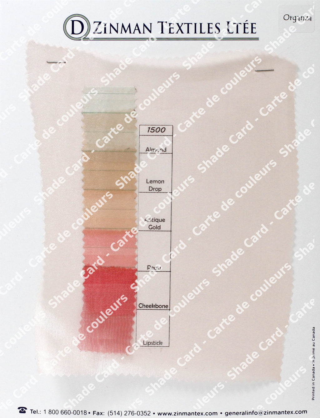 1500 | Organza