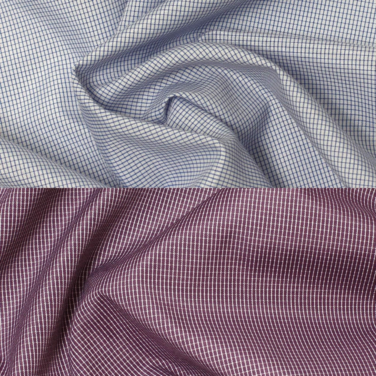 2827 | Small Check Shirting