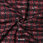 460-2492C1 | Houndstooth Knit Jacquard
