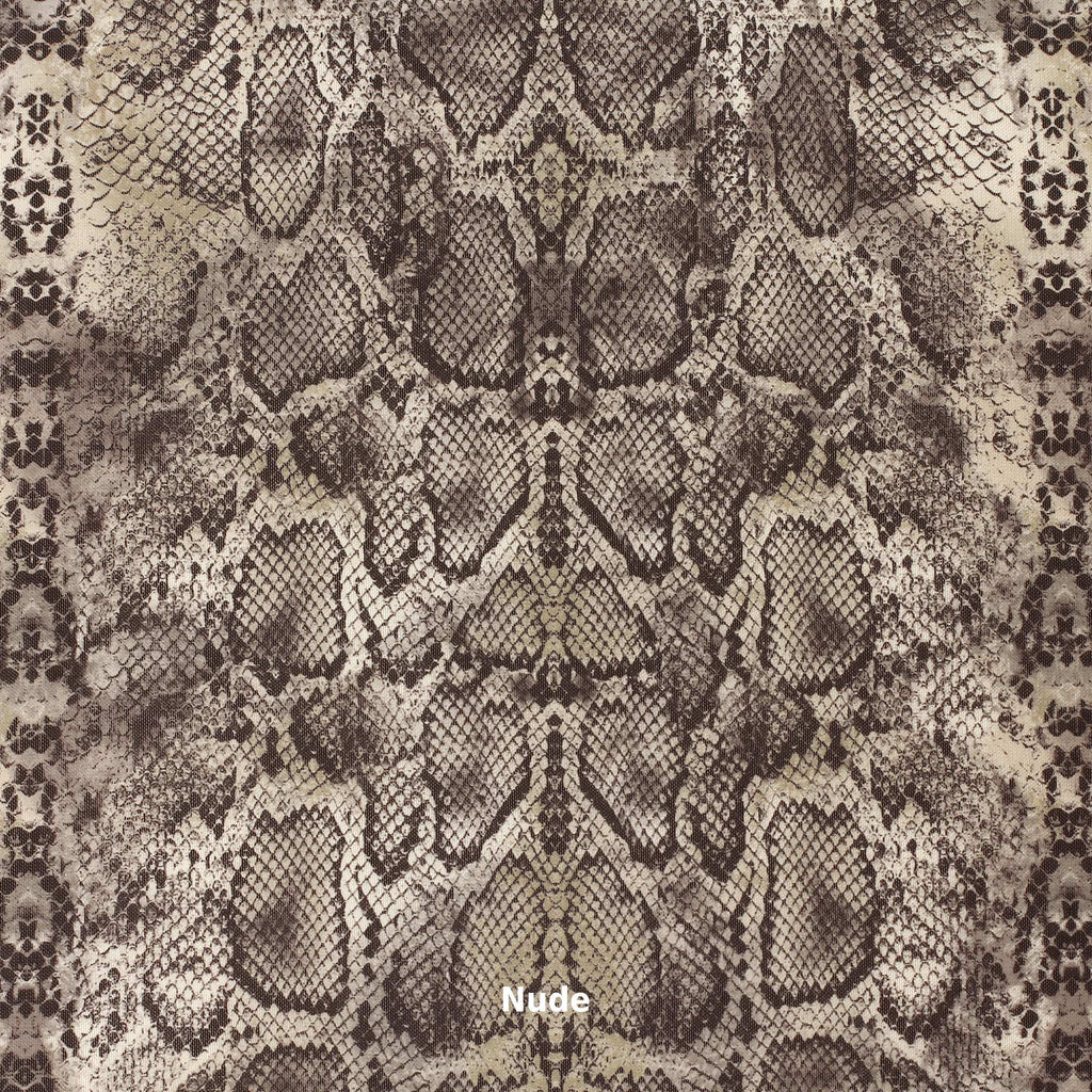 58584/PN2188 | Snake Printed Mesh