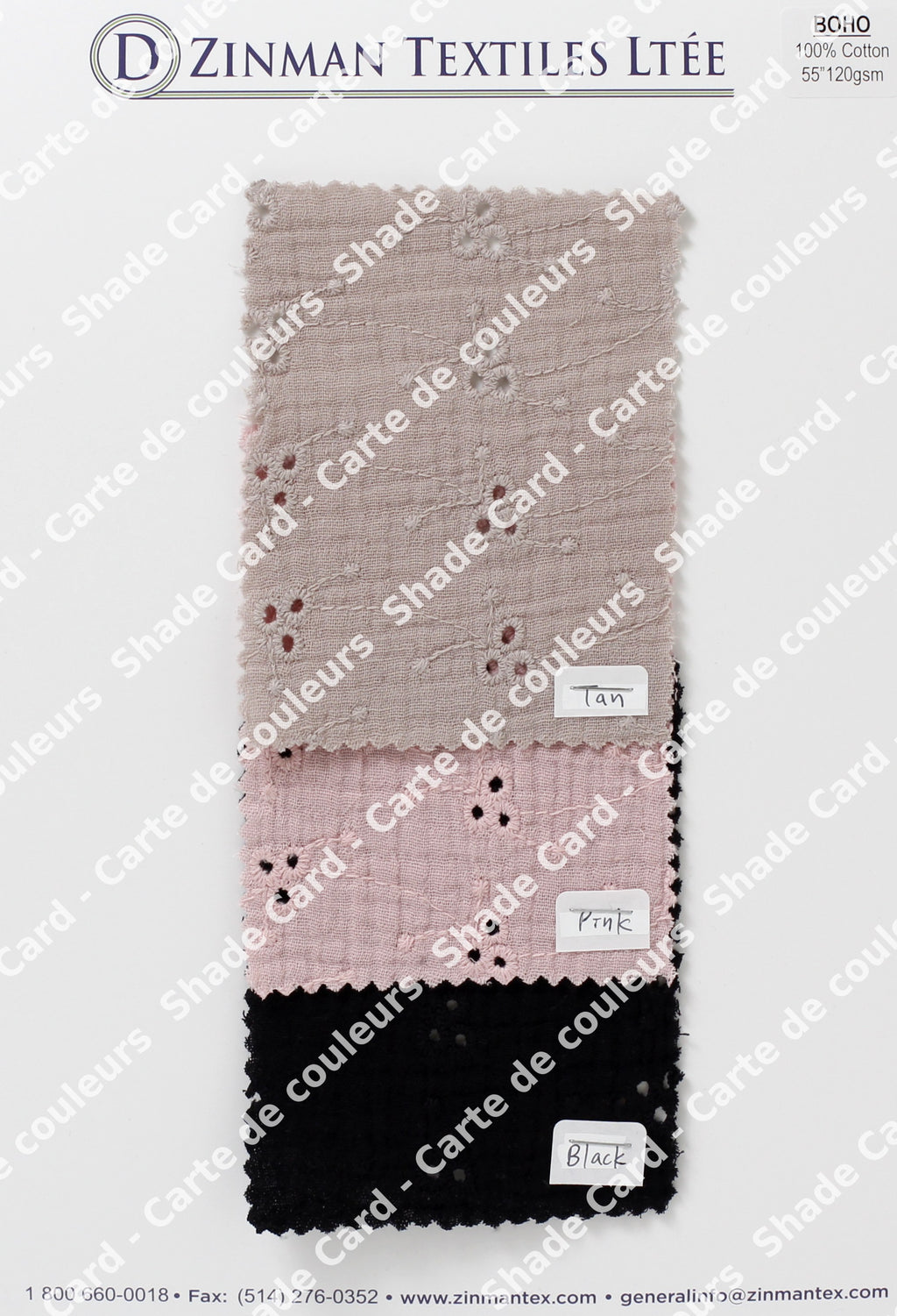 BOHO | Cotton Double Gauze Eyelet