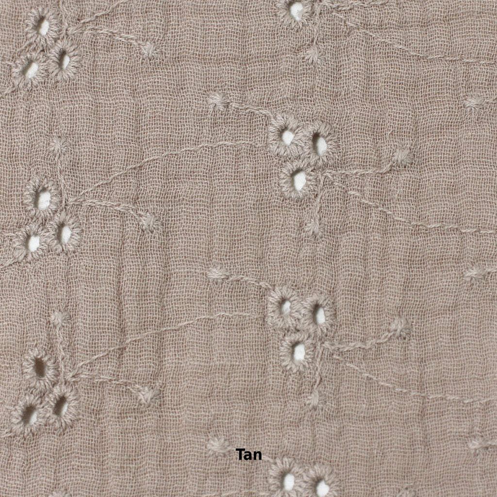 BOHO | Cotton Double Gauze Eyelet