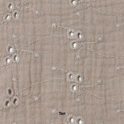 BOHO | Cotton Double Gauze Eyelet