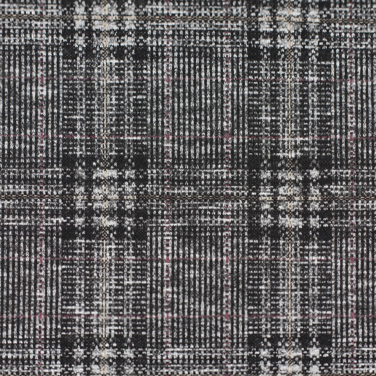 CUADRADO | Plaid Knit Jacquard