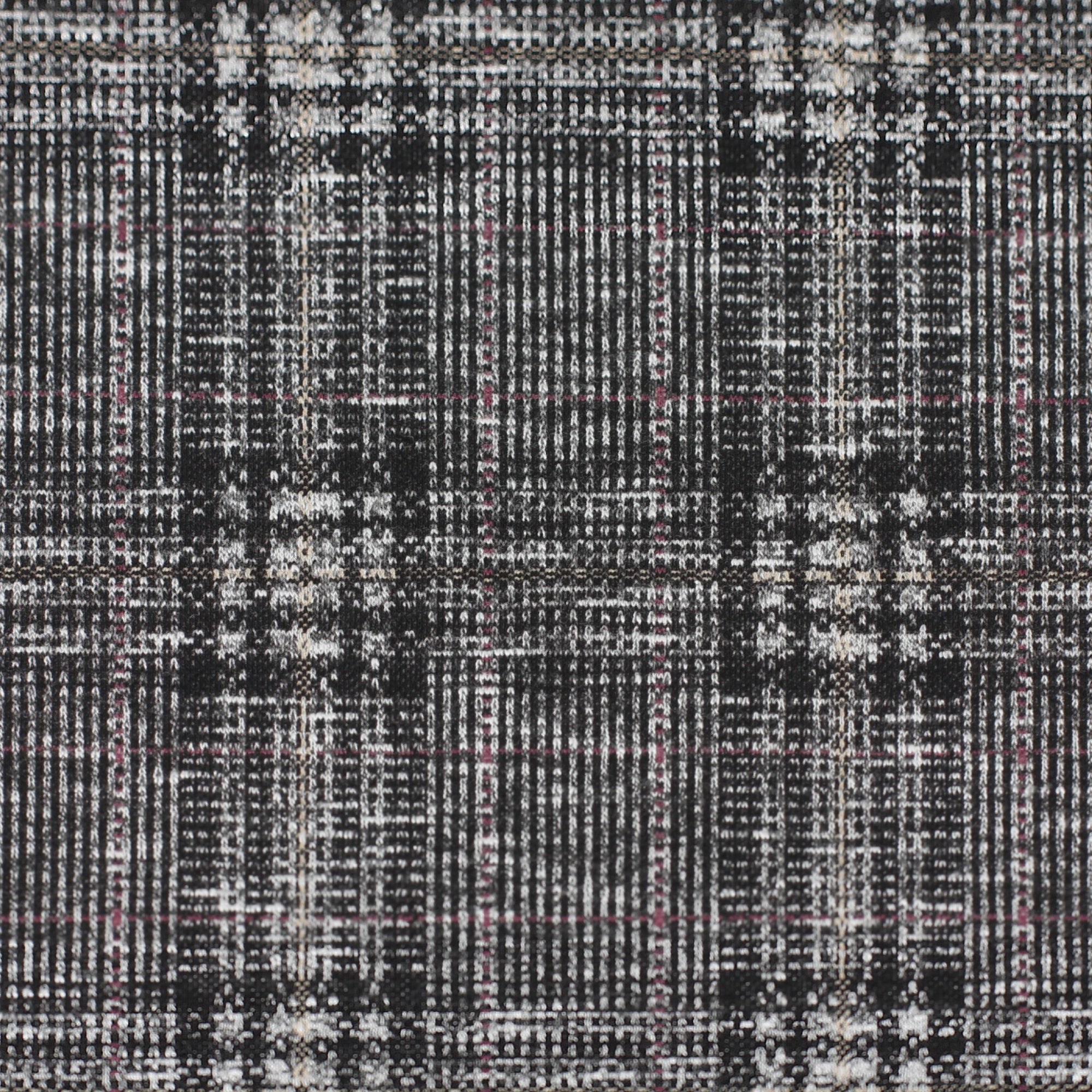 CUADRADO | Tricot Jacquard à Carreaux