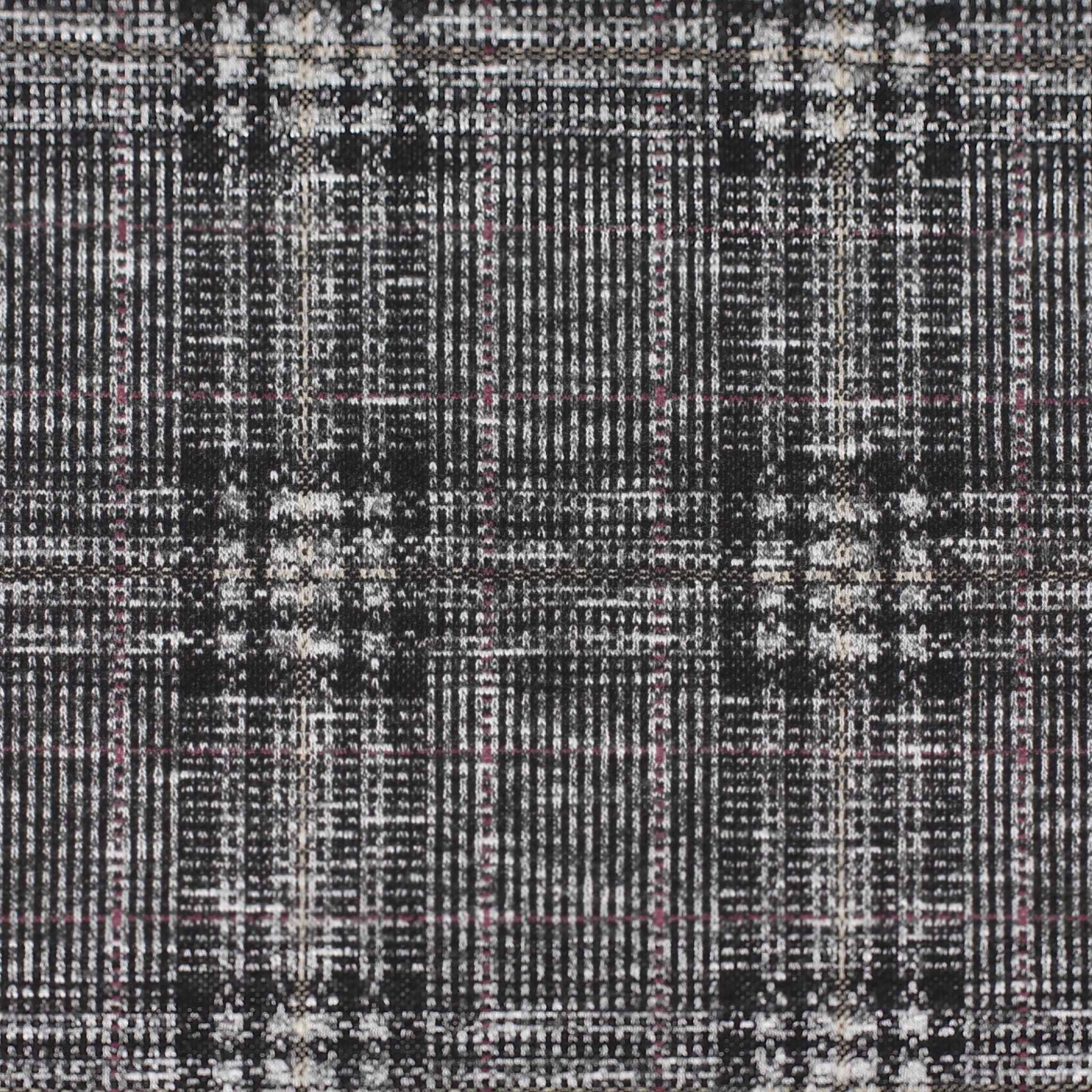 CUADRADO | Tricot Jacquard à Carreaux
