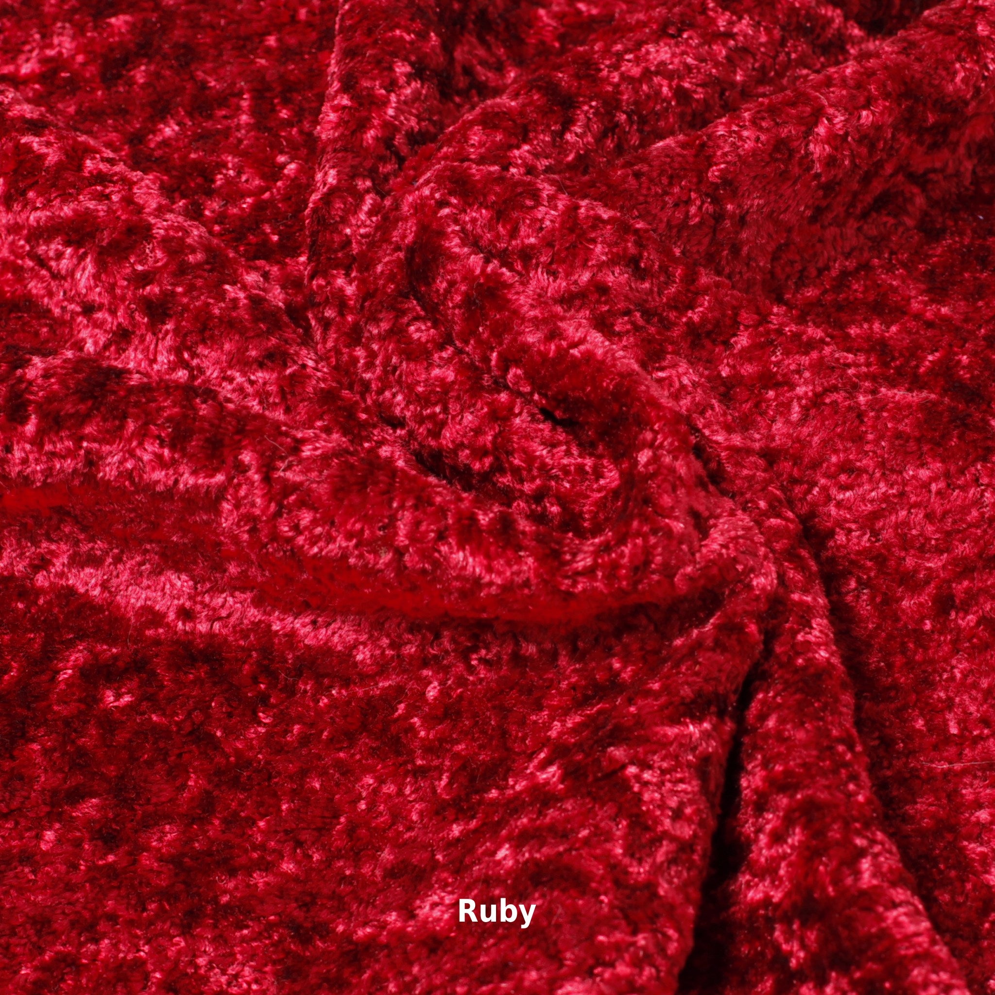 CURLY LAMB | Velours Froissé