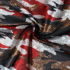 DZT-19263 | Camouflage Mesh With Foil