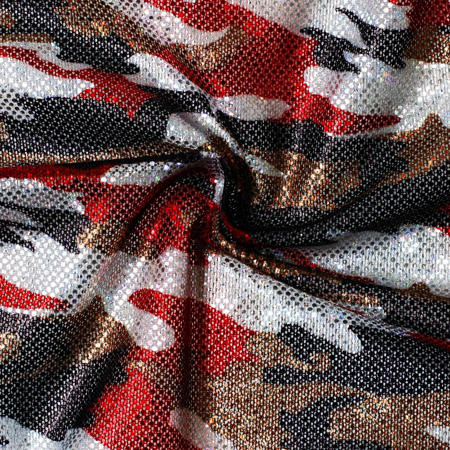 DZT-19263 | Camouflage Mesh with Foil