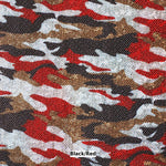 DZT-19263 | Camouflage Mesh With Foil