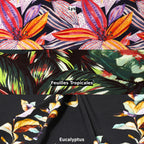 Feuilles Tropic | Printed Viscose Jersey