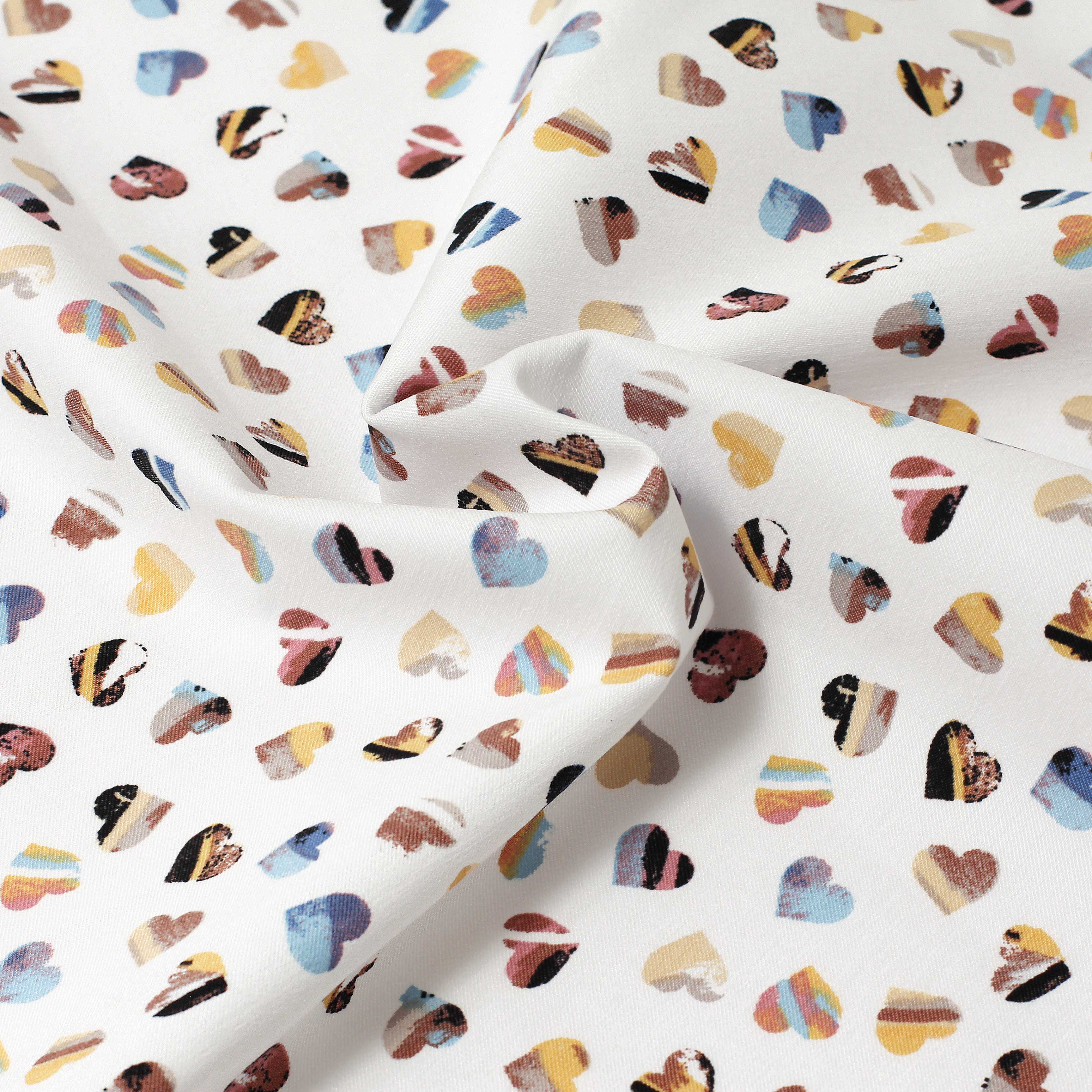 MARILYNE | Heart Printed Bengaline