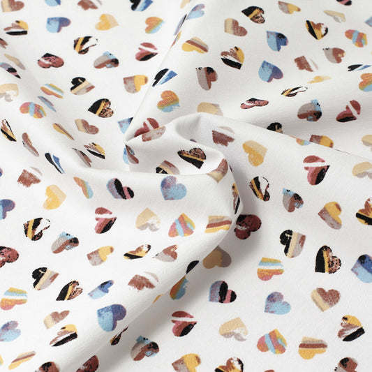 MARILYNE | Heart Printed Bengaline