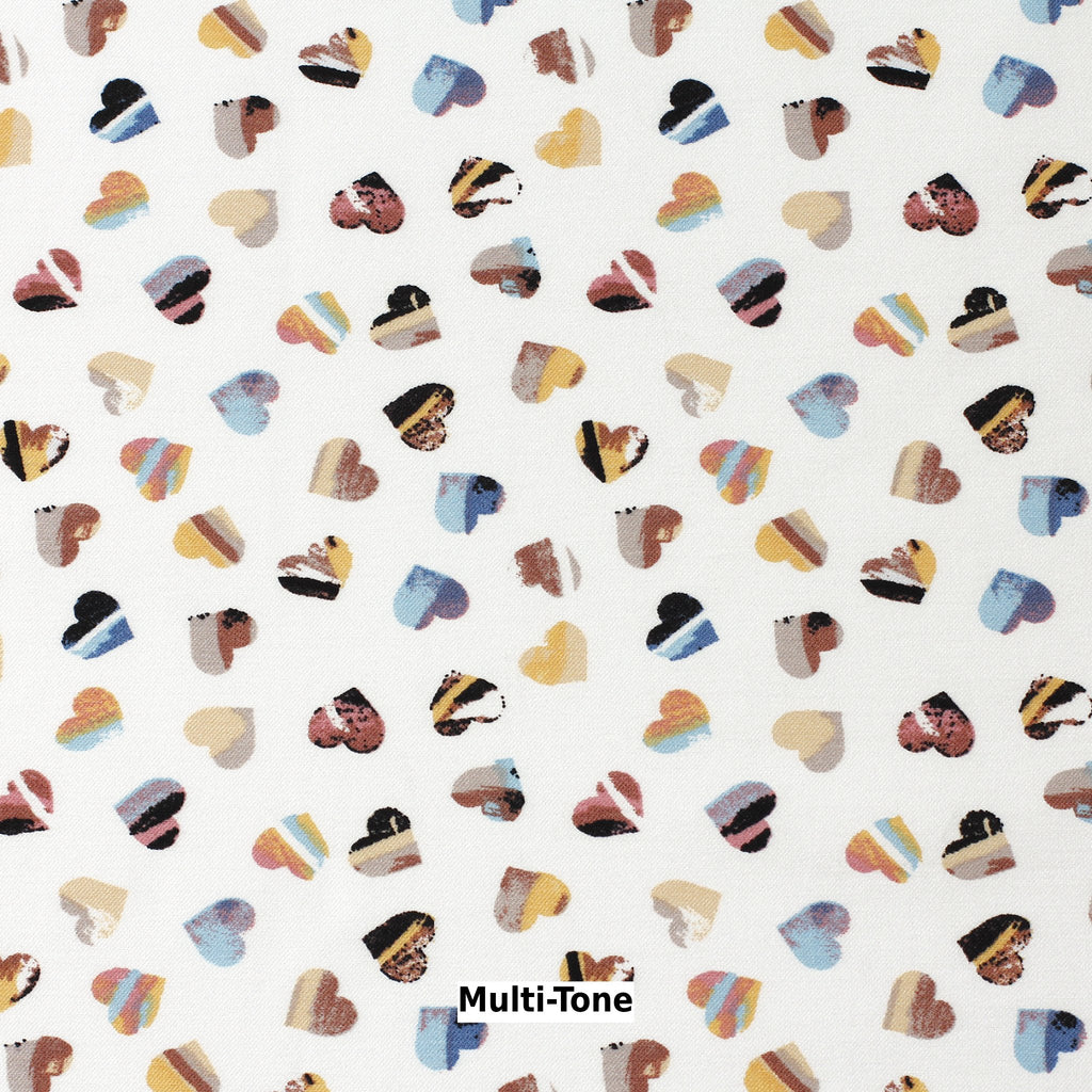 MARILYNE | Heart Printed Bengaline