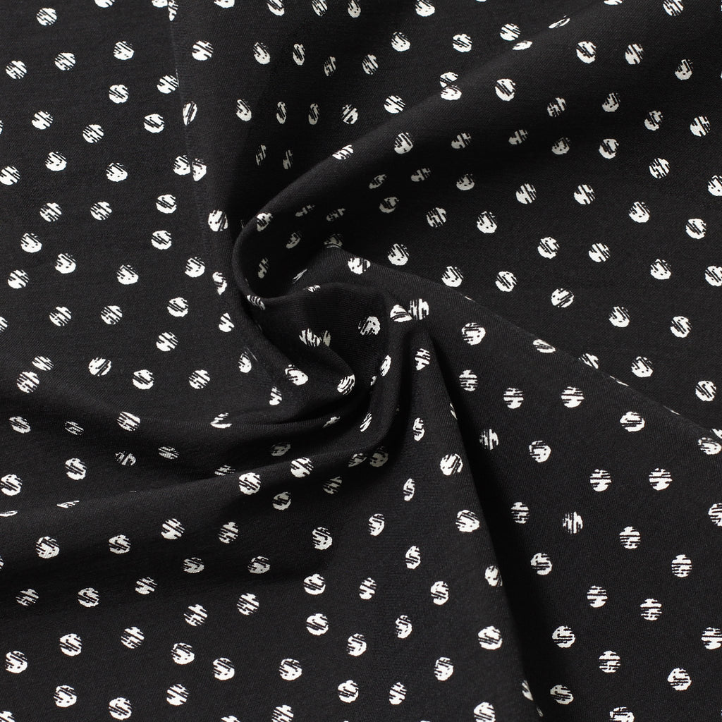 PANDA DOT | Polka Dot Printed Bengaline