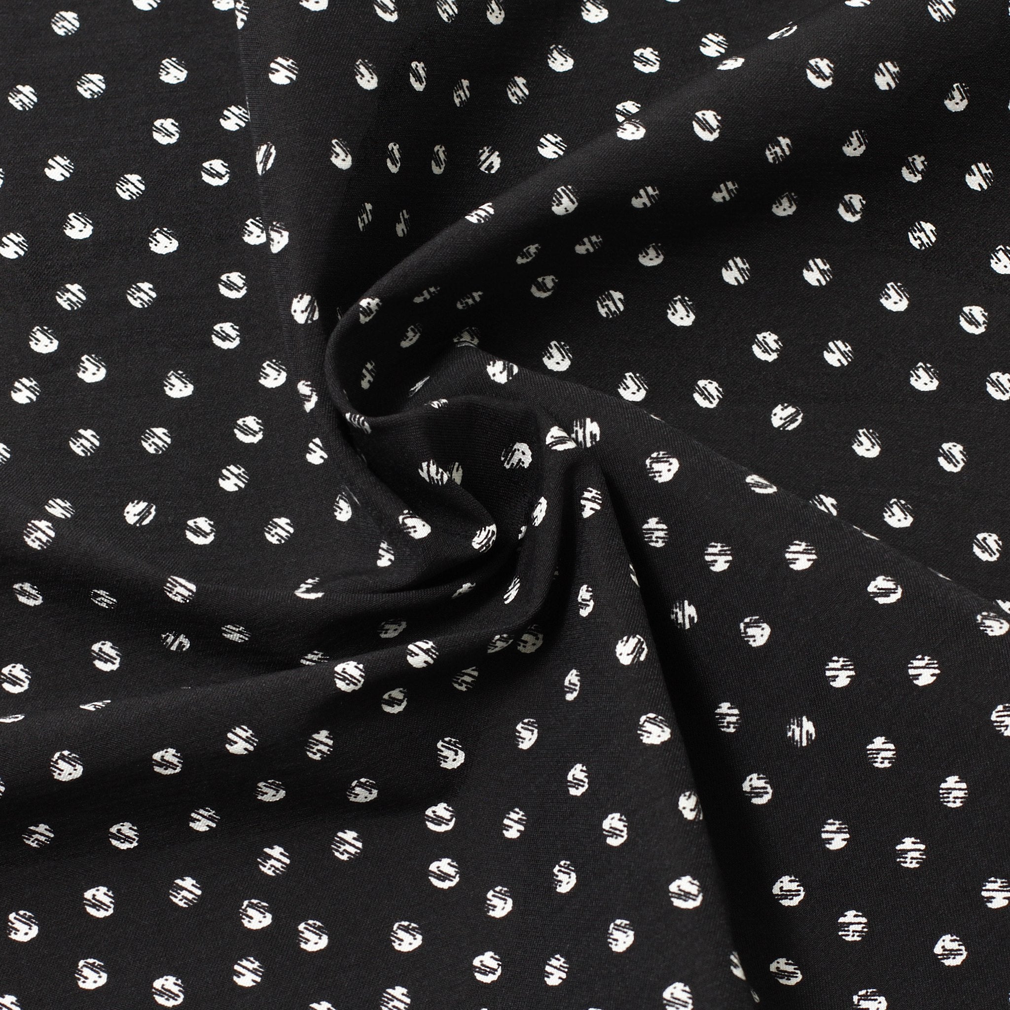 PANDA DOT | Polka Dot Printed Bengaline