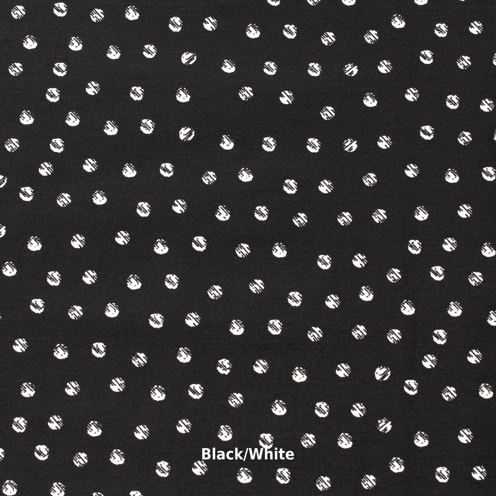 PANDA DOT | Polka Dot Printed Bengaline