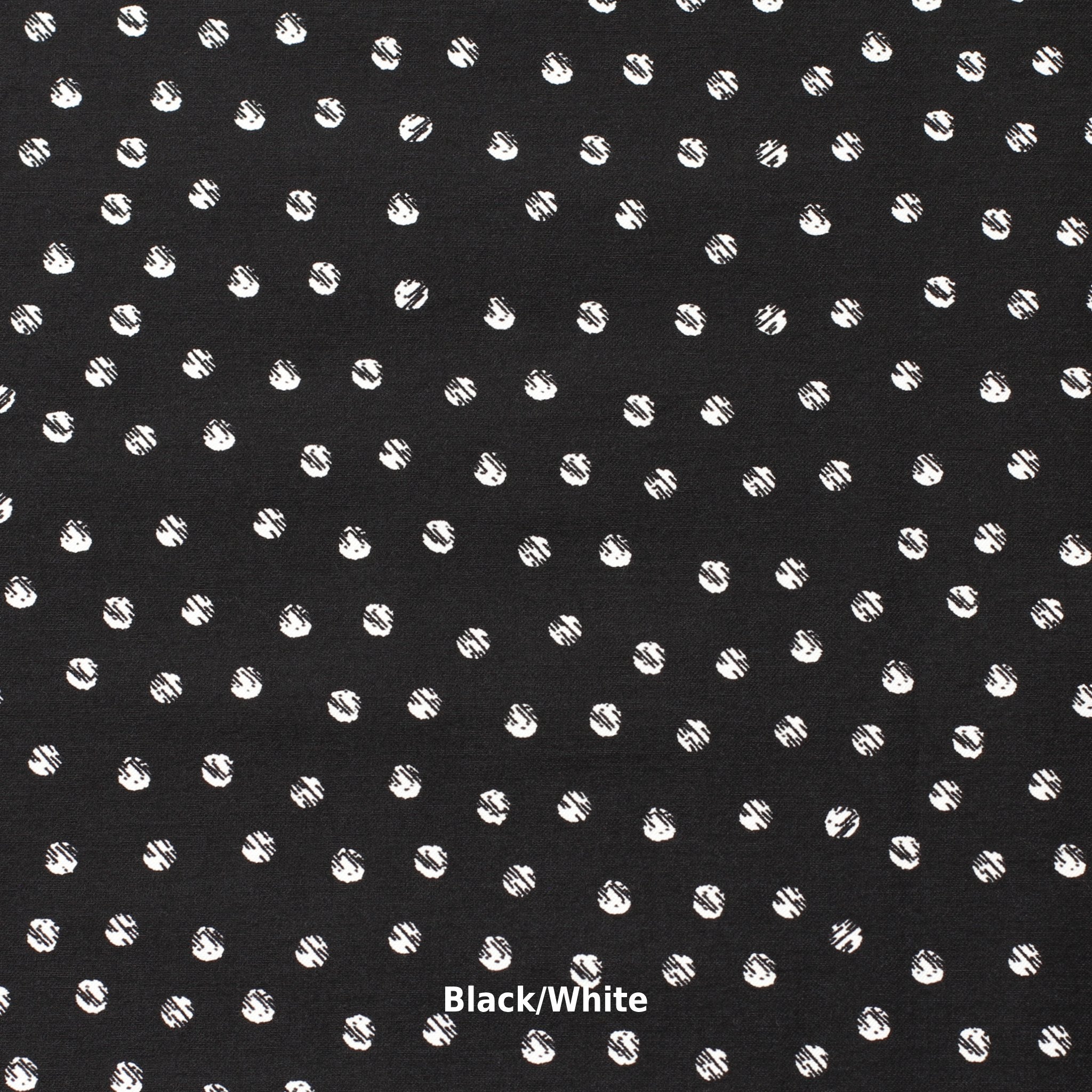 PANDA DOT | Polka Dot Printed Bengaline