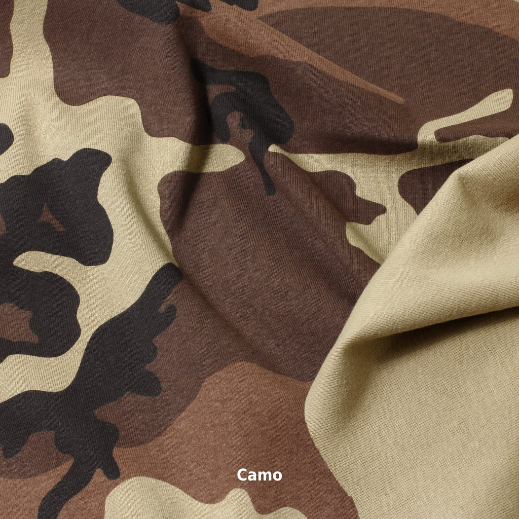 PRINTED FLEECE | Paisley & Camo