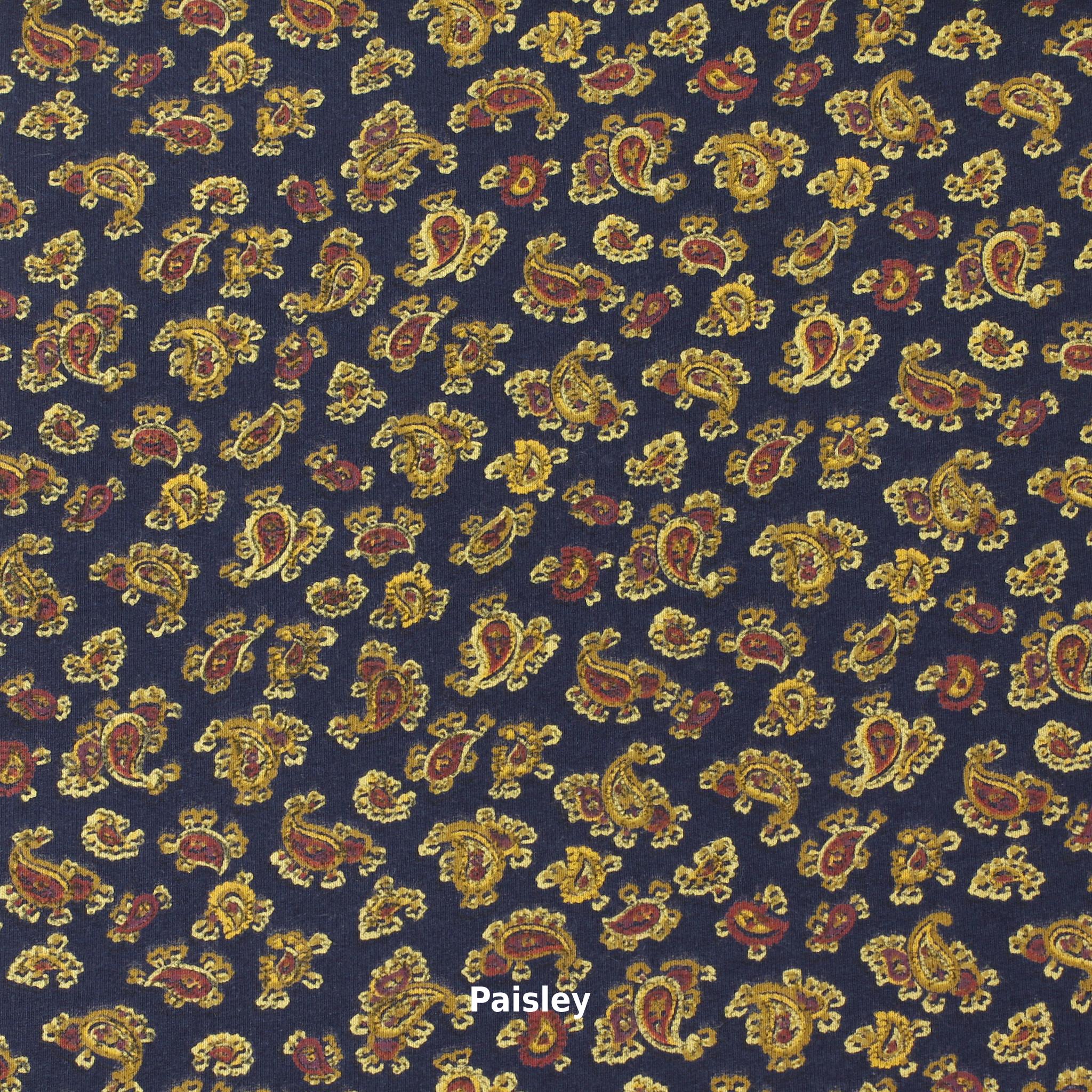 PRINTED FLEECE | Paisley & Camo