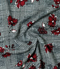 ROYAL GARDEN | Houndstooth Scuba Crepe