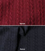 TWIST KNIT | Cable Knit Look