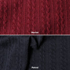 TWIST KNIT | Cable Knit Look