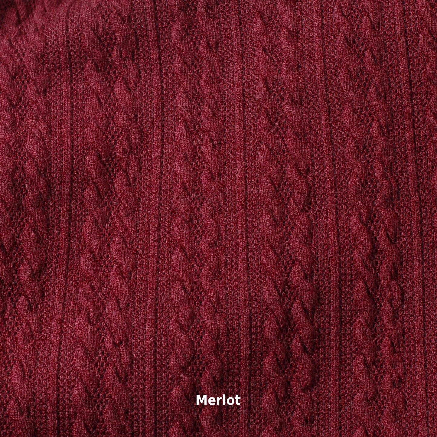 TWIST KNIT | Cable Knit Look