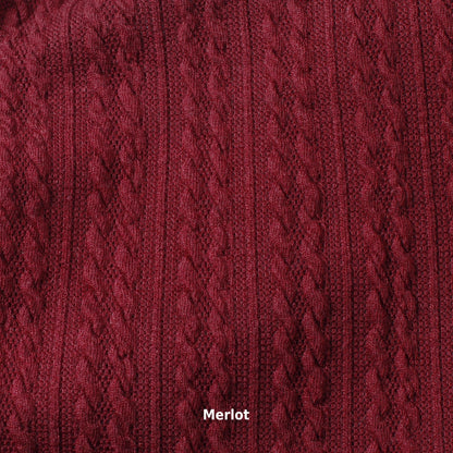TWIST KNIT | Cable Knit Look