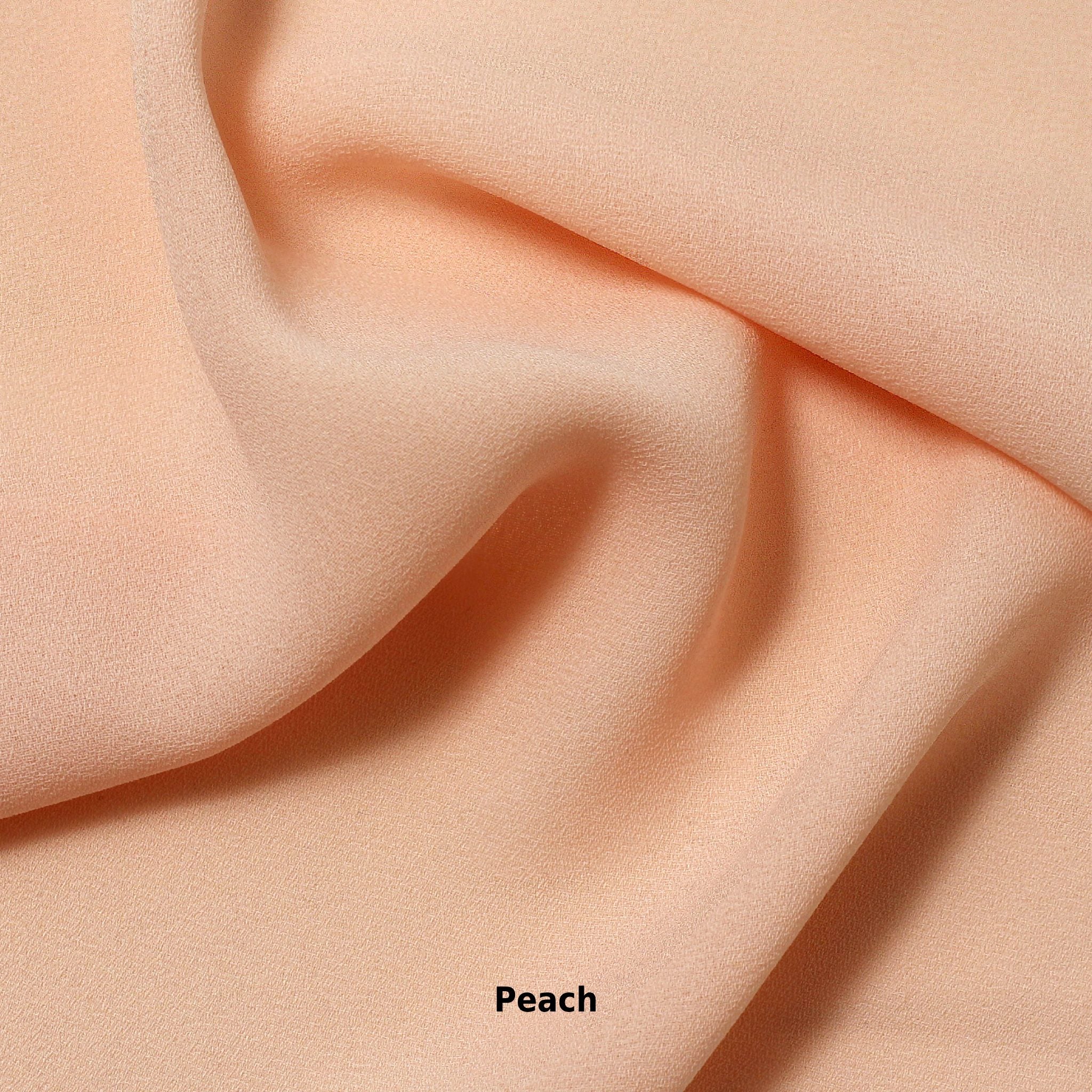 WOOL DOBBY | Double Georgette