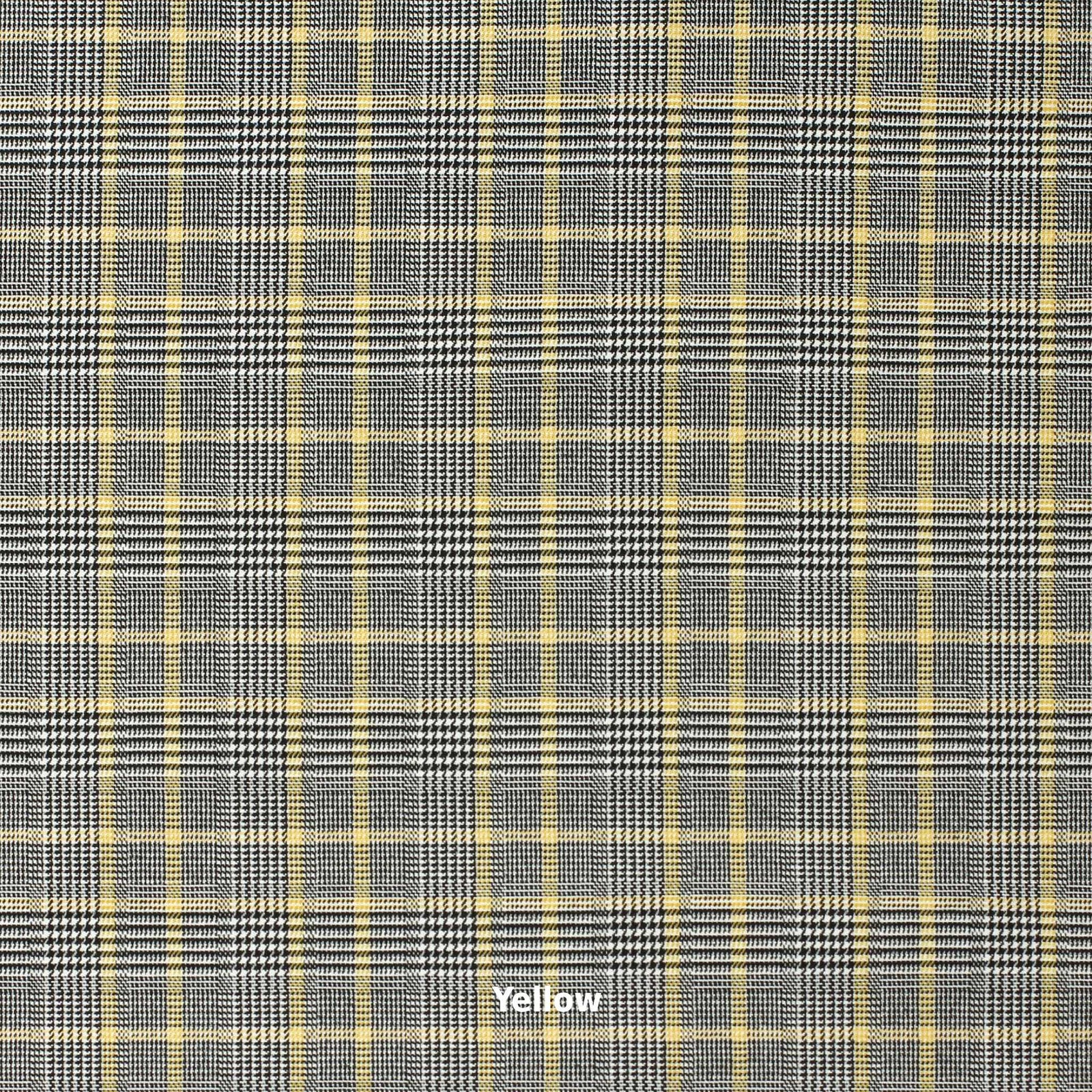 YELLOW HOUNDS | Houndstooth Plaid