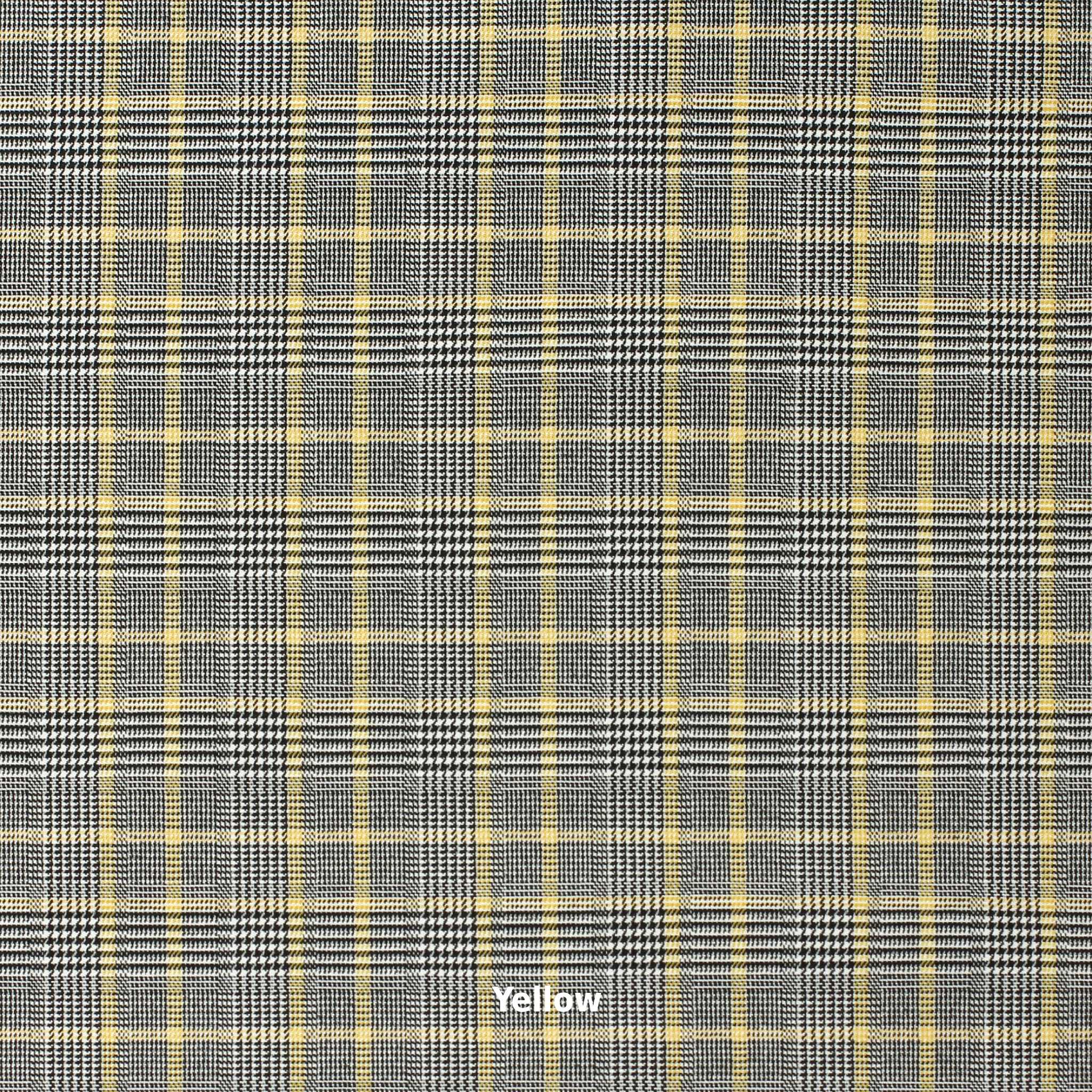 YELLOW HOUNDS | Houndstooth Plaid
