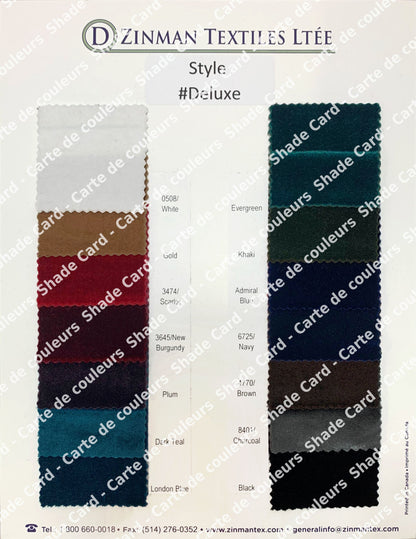 DELUXE | Velours Extensible 4 Directions
